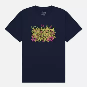 Мужская футболка Bronze 56K Floral Burner, цвет синий, размер L