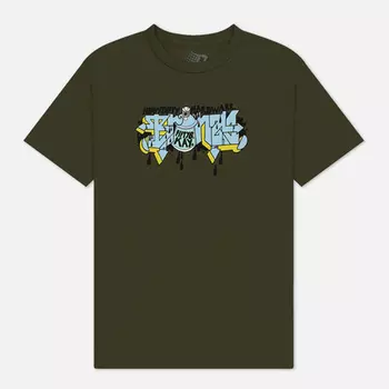 Мужская футболка Bronze 56K Heavy Duty, цвет оливковый, размер XL