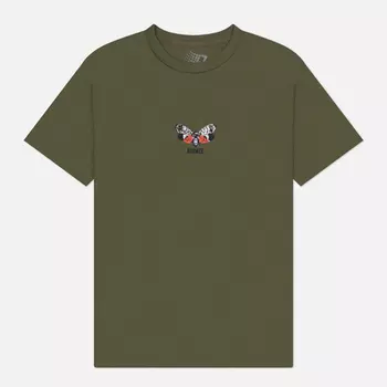 Мужская футболка Bronze 56K Lantern, цвет оливковый, размер XXL