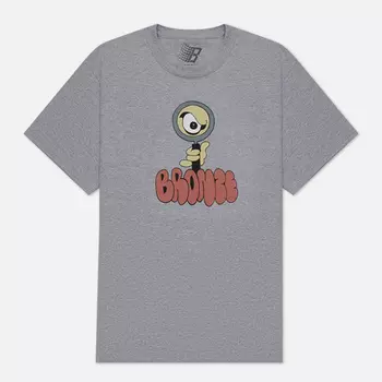 Мужская футболка Bronze 56K Magnify, цвет серый, размер XL