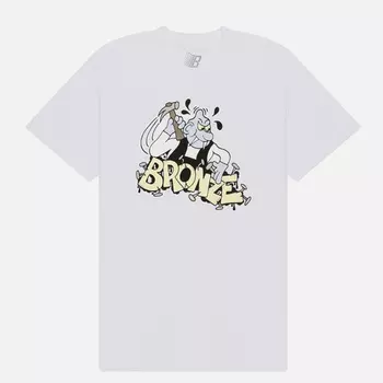 Мужская футболка Bronze 56K Nailing, цвет белый, размер L