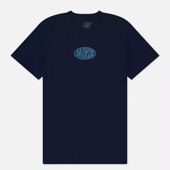 Мужская футболка Bronze 56K Oval, цвет синий, размер L