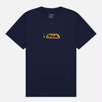 Мужская футболка Bronze 56K Pen 56, цвет синий, размер S