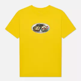 Мужская футболка Bronze 56K Plate, цвет жёлтый, размер S