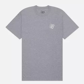 Мужская футболка Bronze 56K Polka Dot Logo, цвет серый, размер XXL