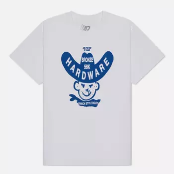 Мужская футболка Bronze 56K Ranch, цвет белый, размер M