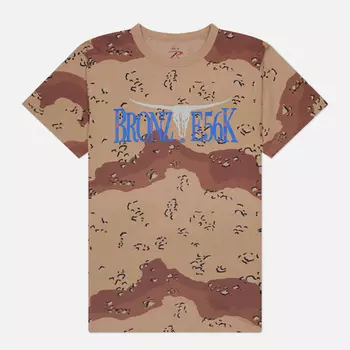 Мужская футболка Bronze 56K Ranch, цвет камуфляжный, размер XXL