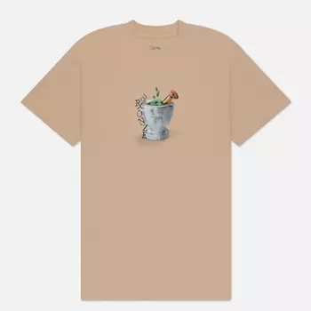 Мужская футболка Bronze 56K Spices, цвет бежевый, размер S