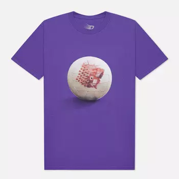 Мужская футболка Bronze 56K Wilson, цвет фиолетовый, размер XXL