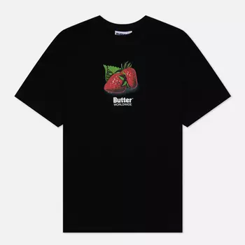 Мужская футболка Butter Goods Berries, цвет чёрный, размер S