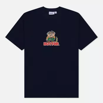 Мужская футболка Butter Goods Blues Logo, цвет синий, размер XL