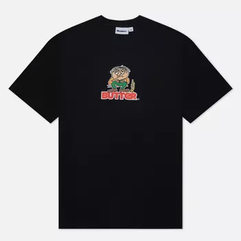 Мужская футболка Butter Goods Blues Logo, цвет чёрный, размер XXL