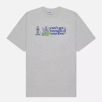 Мужская футболка Butter Goods Can't Get Enough, цвет серый, размер XL