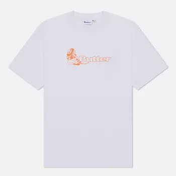 Мужская футболка Butter Goods Crayon Logo, цвет белый, размер XL