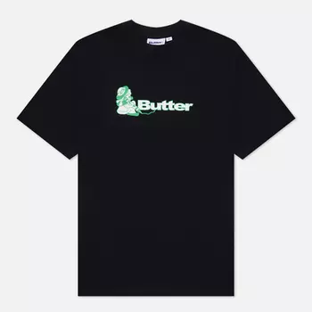Мужская футболка Butter Goods Crayon Logo, цвет чёрный, размер XL