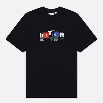 Мужская футболка Butter Goods Design Co, цвет чёрный, размер XXL
