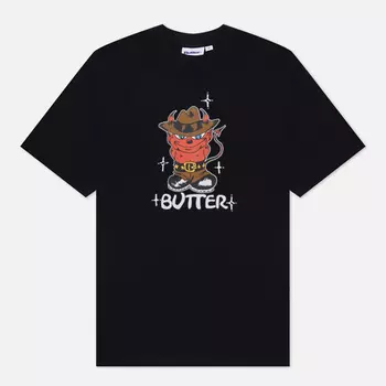 Мужская футболка Butter Goods Devil, цвет чёрный, размер S