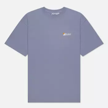 Мужская футболка Butter Goods Equipment Pigment Dyed, цвет голубой, размер S