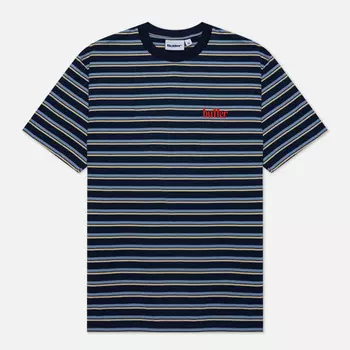 Мужская футболка Butter Goods Gardens Stripe, цвет синий, размер XXL