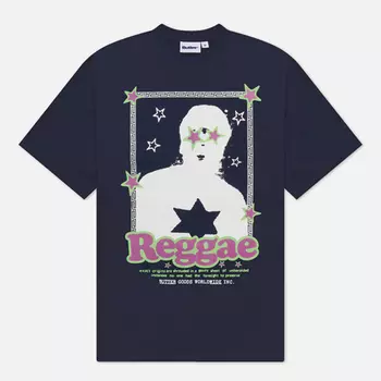 Мужская футболка Butter Goods Gauzy, цвет синий, размер XL