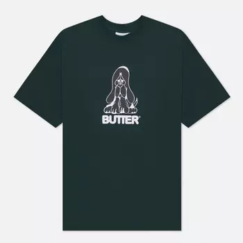 Мужская футболка Butter Goods Hound, цвет зелёный, размер XXL