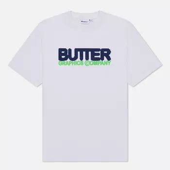 Мужская футболка Butter Goods Program, цвет белый, размер XXL