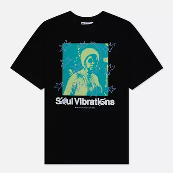 Мужская футболка Butter Goods Soul Vibrations, цвет чёрный, размер M