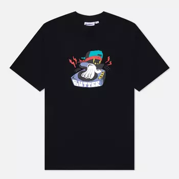 Мужская футболка Butter Goods Spinner, цвет чёрный, размер XL