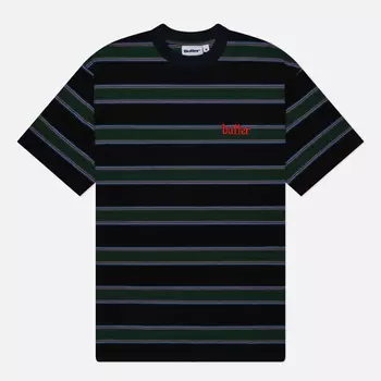 Мужская футболка Butter Goods Stripe, цвет зелёный, размер XXL