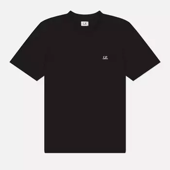 Мужская футболка C.P. Company 30/1 Jersey Goggle Regular Fit, цвет чёрный, размер L