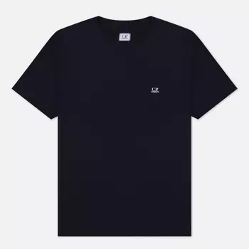 Мужская футболка C.P. Company 30/1 Jersey Goggle Print, цвет синий, размер S