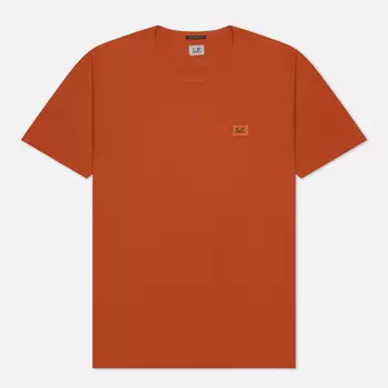 Мужская футболка C.P. Company 70/2 Mercerized Jersey, цвет оранжевый, размер XXL