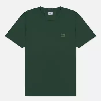 Мужская футболка C.P. Company 70/2 Mercerized Jersey, цвет зелёный, размер XXL