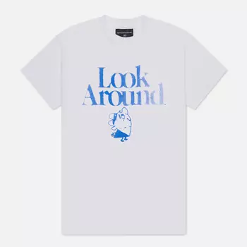 Мужская футболка Call Me 917 Look Around, цвет белый, размер XL