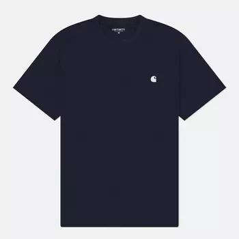 Мужская футболка Carhartt WIP Madison, цвет синий, размер M