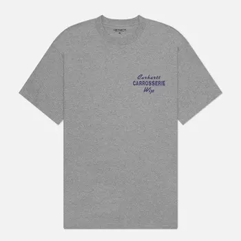 Мужская футболка Carhartt WIP Mechanics, цвет серый, размер XL