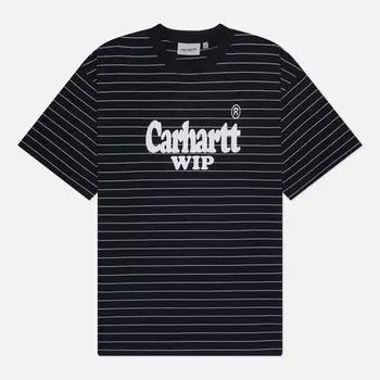 Мужская футболка Carhartt WIP Orlean Spree, цвет чёрный, размер XL