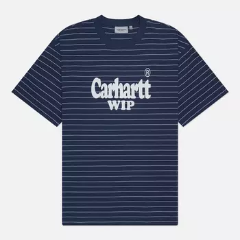 Мужская футболка Carhartt WIP Orlean Spree, цвет синий, размер XL
