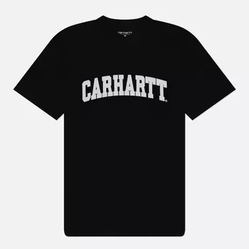 Мужская футболка Carhartt WIP University, цвет чёрный, размер XXL