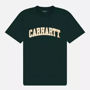 Мужская футболка Carhartt WIP University, цвет зелёный, размер L
