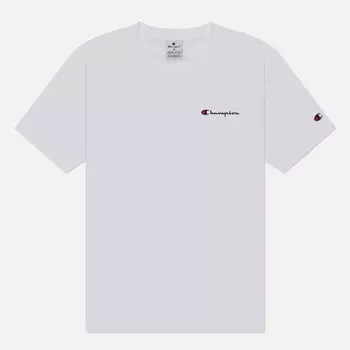 Мужская футболка Champion Small Logo Crew Neck, цвет белый, размер XXL