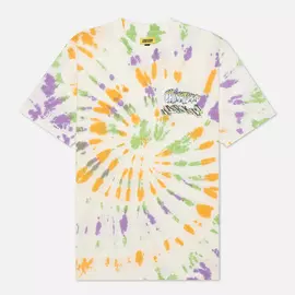 Мужская футболка Chinatown Market Block Tie-Dye, цвет бежевый, размер L