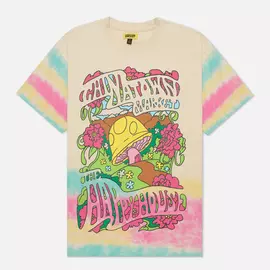 Мужская футболка Chinatown Market Happy House, цвет бежевый, размер L