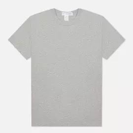 Мужская футболка Comme des Garcons SHIRT Back Logo, цвет серый, размер XL