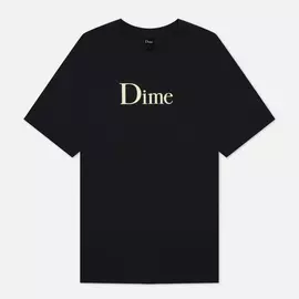 Мужская футболка Dime Classic Logo Crew Neck, цвет чёрный, размер M