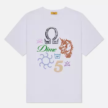 Мужская футболка Dime Codex, цвет белый, размер M