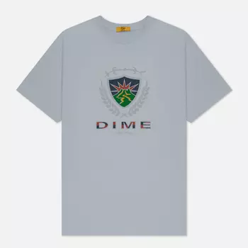 Мужская футболка Dime Crest, цвет серый, размер L