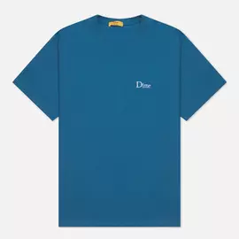 Мужская футболка Dime Dime Classic Small Logo, цвет синий, размер S