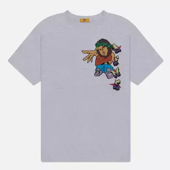 Мужская футболка Dime Gangstoration, цвет серый, размер L