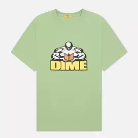 Мужская футболка Dime Knowledge Is Power, цвет зелёный, размер XL